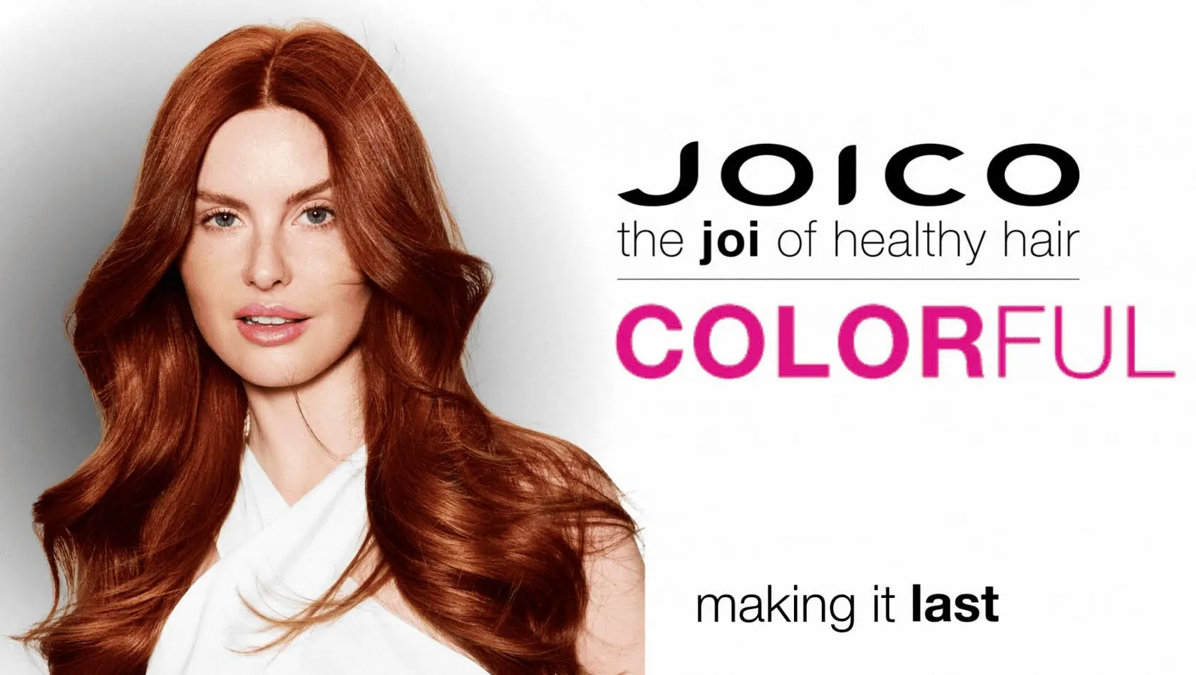 Joico hair model